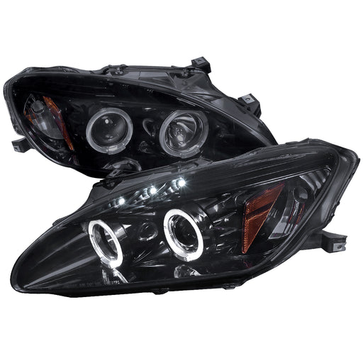 Spec-D 00-03 Honda  S2000 Smoked Lens Gloss Black Housing Projector Headlights, Oe Hid Compatible 2LHP-S2K00G-TM