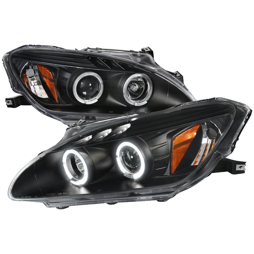 Spec-D 04-09 Honda  S2000 Black Housing Projector Headlights, Oe Hid Compatible 2LHP-S2K04JM-TM