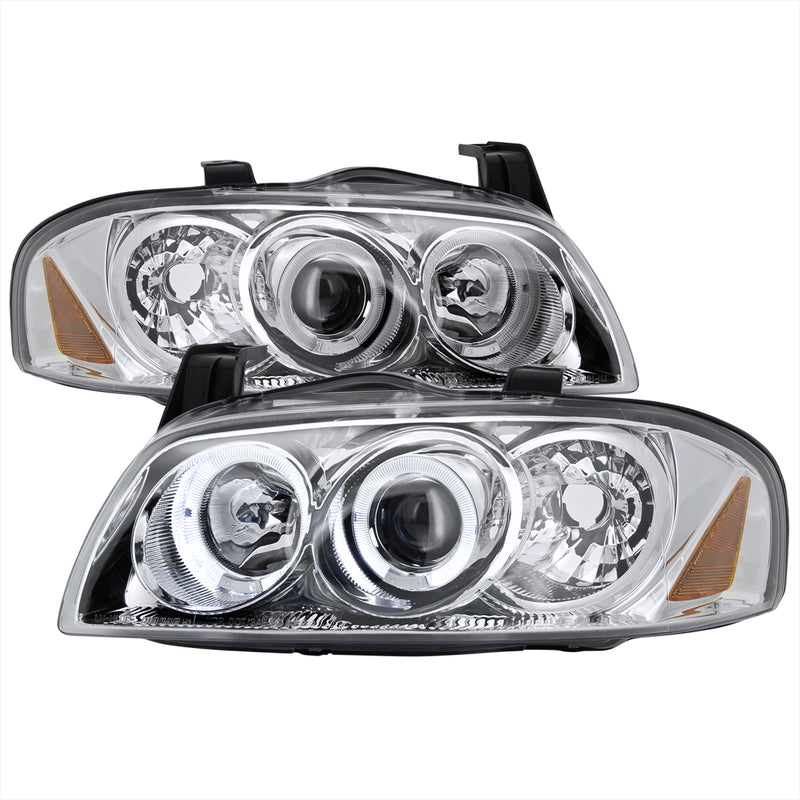 Spec-D 04-06 Nissan Sentra Halo Projector Chrome 2LHP-SEN04-TM
