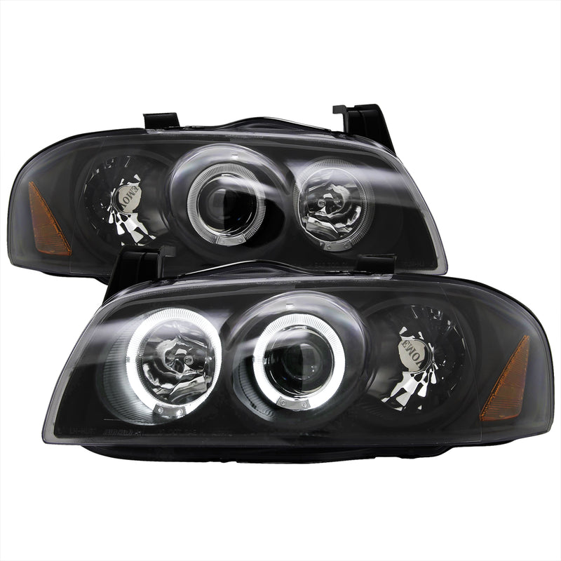 Spec-D 04-06 Nissan  Sentra  Black Projector Headlight  2LHP-SEN04JM-TM