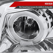 Spec-D 03-06 Chevrolet Avalanche Halo Led Projector Chrome Does Not Fit Model With Body Cladding Kit  2LHP-SIV03-TM