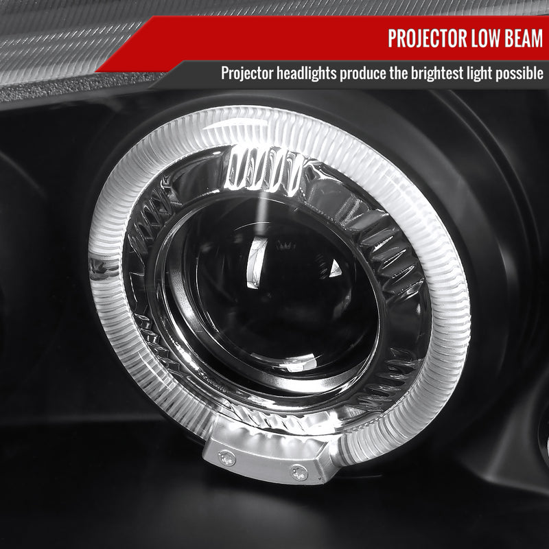 Spec-D 03-06 Chevrolet Avalanche Halo Led Projector Black Does Not Fit Model With Body Cladding Kit 2LHP-SIV03JM-TM