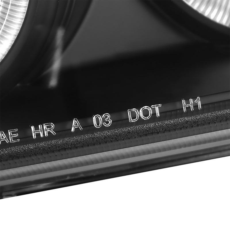 Spec-D 03-06 Chevrolet Avalanche Halo Led Projector Black Does Not Fit Model With Body Cladding Kit 2LHP-SIV03JM-TM