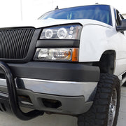 Spec-D 03-06 Chevrolet Silverado Halo Led Projector Black 2LHP-SIV03JM-TM