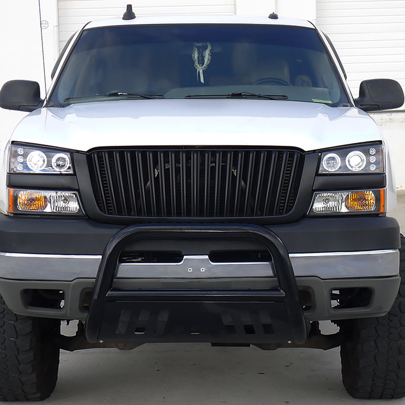 Spec-D 03-06 Chevrolet Avalanche Halo Led Projector Black Does Not Fit Model With Body Cladding Kit 2LHP-SIV03JM-TM