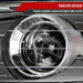 Spec-D 06-08 Hyundai Sonata Projector Headlights Black Housing Clear Lens - Turn Signal Bulbs Included 2LHP-SON06-GO