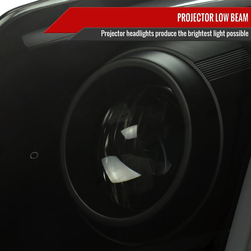 Spec-D 10-16 Cadillac Srx Led Bar Headlights Black Housing Smoked Lens With Sequential Turn Signal And Breathing Light Effect - Uses Stock H11 Bulb 2LHP-SRX10SM-SQ-RS