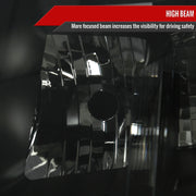 Spec-D 10-16 Cadillac Srx Led Bar Headlights Black Housing Smoked Lens With Sequential Turn Signal And Breathing Light Effect - Uses Stock H11 Bulb 2LHP-SRX10SM-SQ-RS