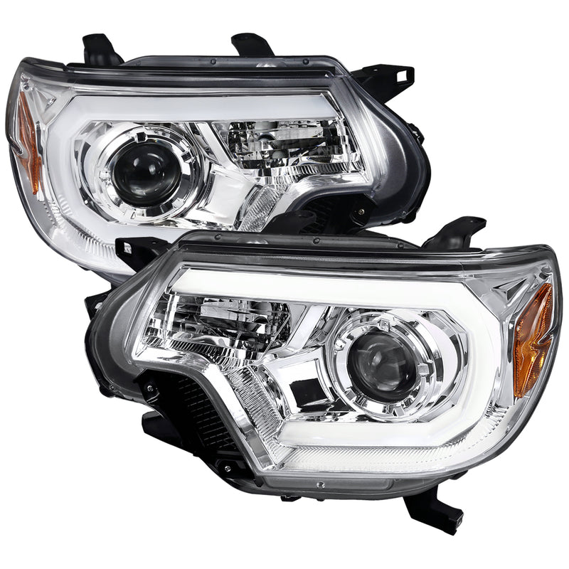 Spec-D 12-15 Toyota Tacoma Projector Headlights- Chrome 2LHP-TAC12-TM