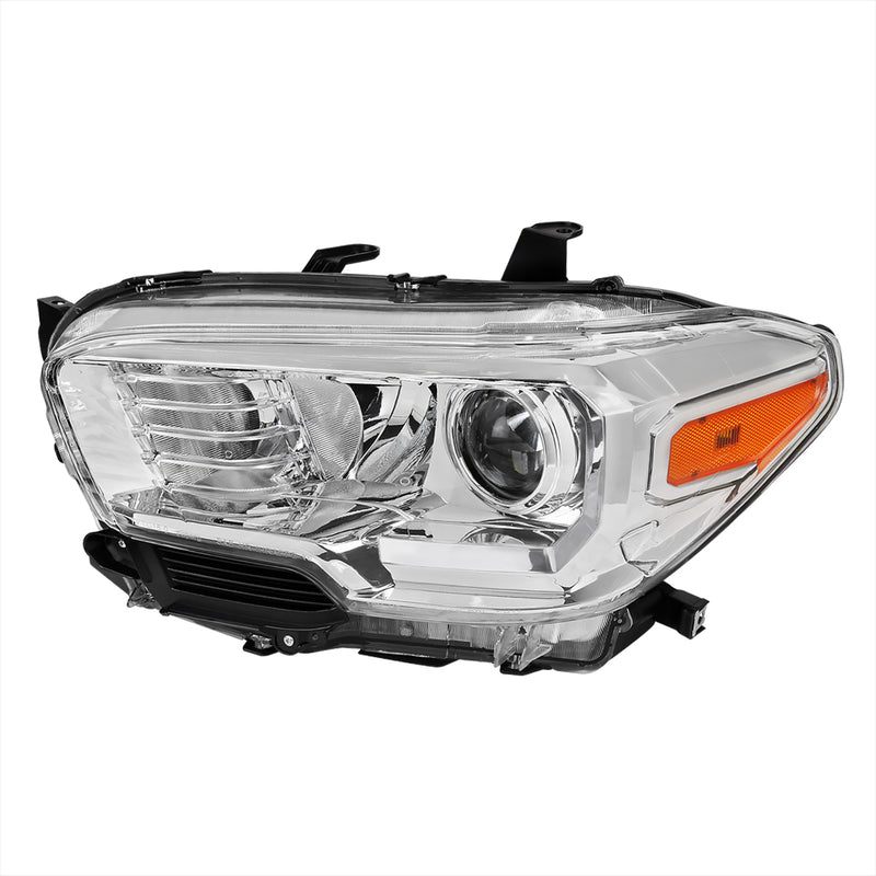 Spec-D 16-18 Toyota Tacoma Projector Headlight- Left- Chrome 2LHP-TAC16-L-GO