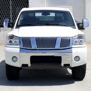 Spec-D 04-07 Nissan Titan Halo Led Projector Chrome 2LHP-TIT04-TM