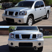 Spec-D 04-07 Nissan Titan Halo Led Projector Black 2LHP-TIT04JM-TM