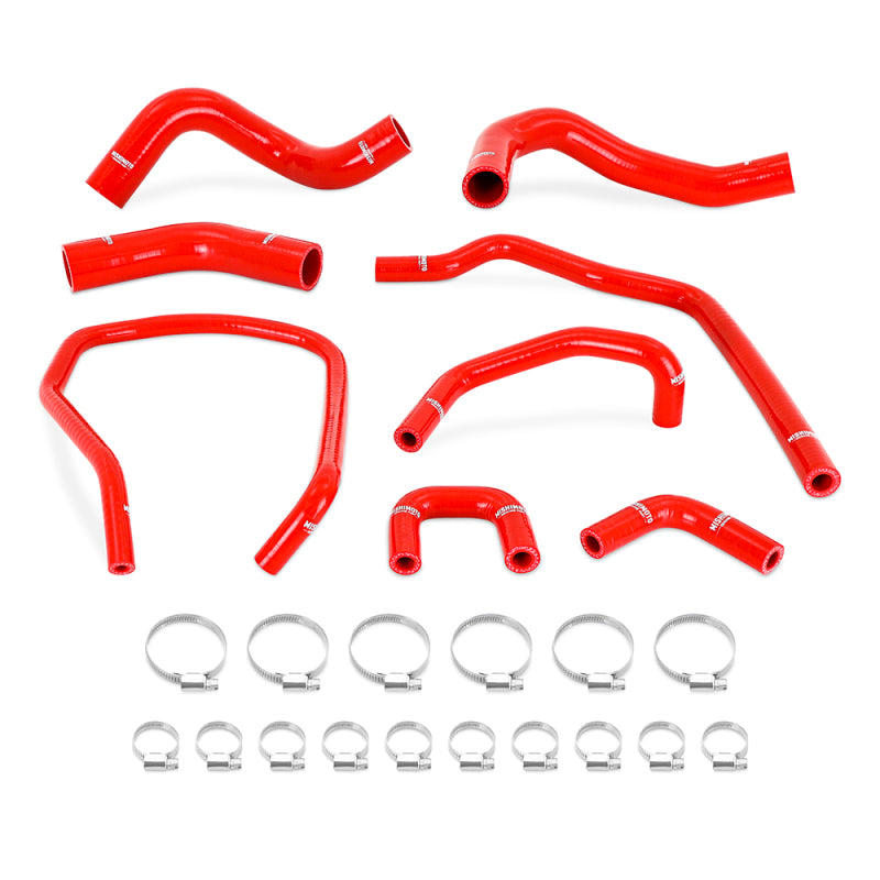 Kit de durites de refroidissement en silicone Mishimoto pour Infiniti QX56 04-10 / Titan 04-14 - Rouge