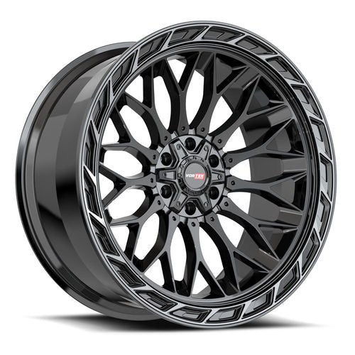 VORTEK VRP-503 Black Diamond Cut Ring W/ Dark Tint