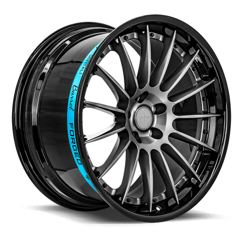 SENTALI BARREL SB2 Gloss Black Lip / Matte Gunmetal Centre