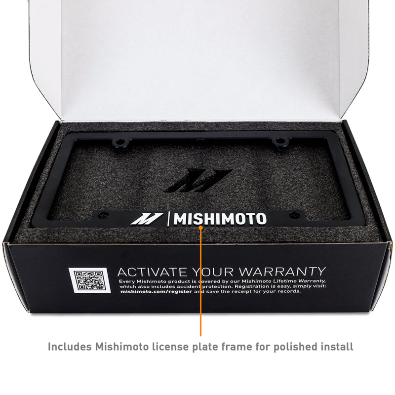 Kit de repositionnement de plaque d'immatriculation Mishimoto pour Volkswagen GTI MK8 2022+