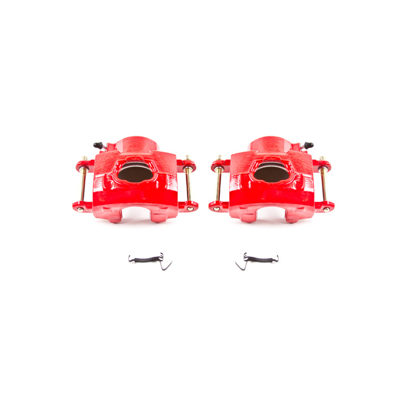 Power Stop 94-96 Chevrolet Impala Front Red Calipers w/o Brackets - Pair