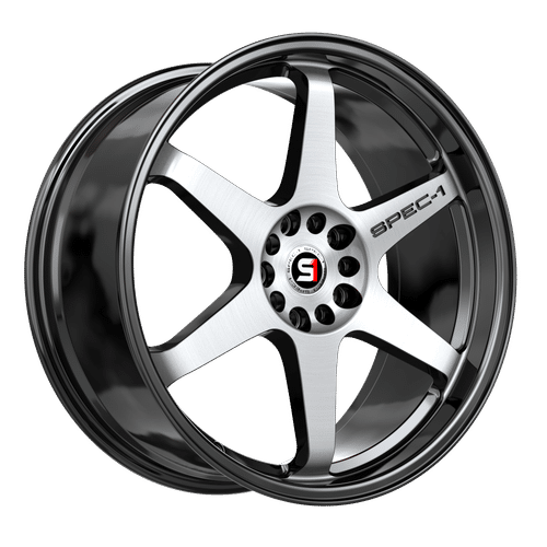 SPEC-1 RACING SPT-33BM Gloss Black Machined