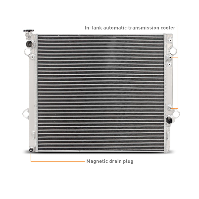 Radiateur performance en aluminium Mishimoto pour Toyota 4Runner / GX470 4.7L 03-09