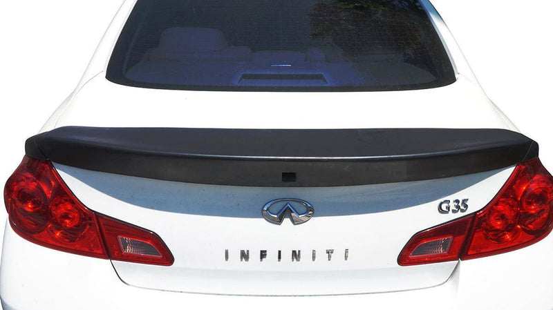 Infiniti G25 / G35 / G37 Sedan 2007-2015 KBD Exclusive 3 Piece Polyurethane Rear Wing Spoiler