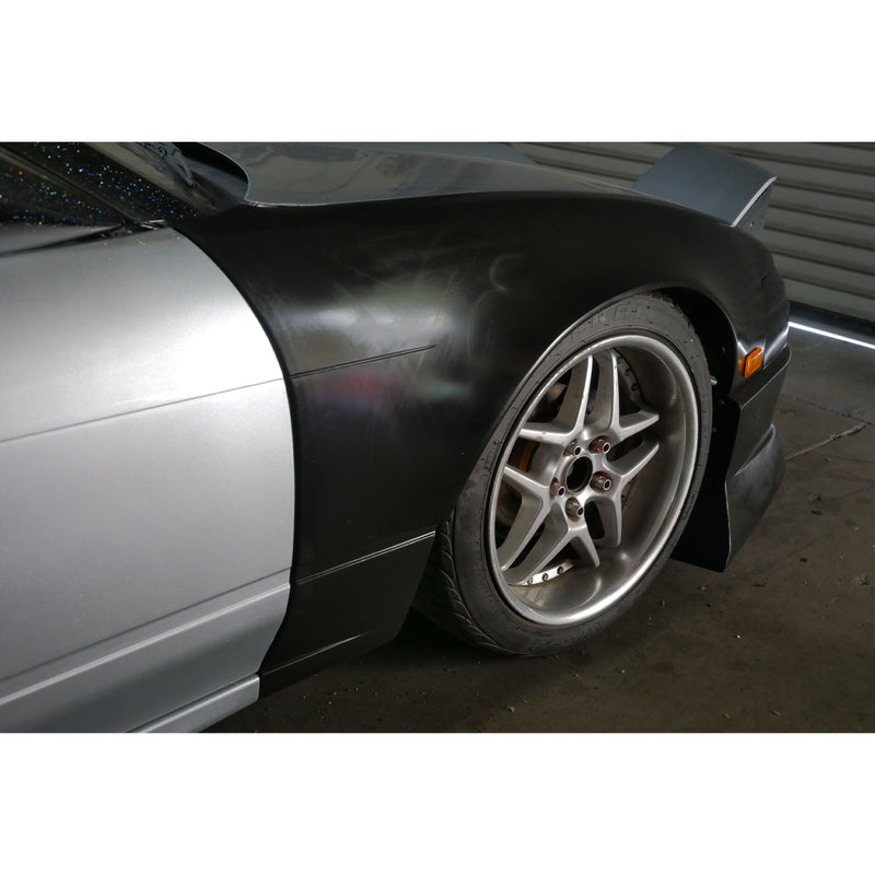 Nissan 240SX S13 (Pop Up) 1989-1994 Wide Johnnies Style 2 Piece Polyurethane 50mm Front Fenders