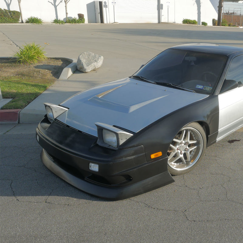Nissan 240SX S13 (Pop Up) 1989-1994 Wide Johnnies Style 2 Piece Polyurethane 50mm Front Fenders