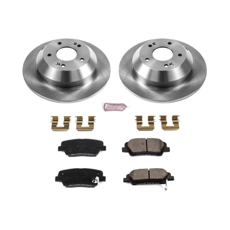 Power Stop 10-18 Hyundai Santa Fe Kit de Freins Arrière Autospecialty
