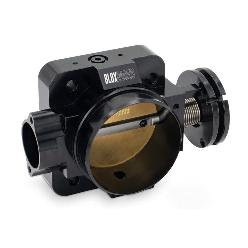 BLOX Racing Honda B/D/H/F Series Engines 76mm Boîtier Papillon Billet Noir V2