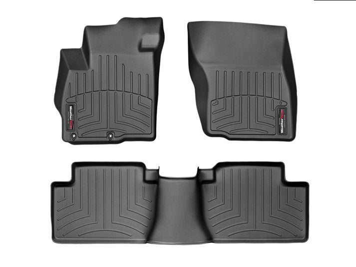 WeatherTech Front & Rear FloorLiners 2007-2020 Mitsubishi Outlander - Black | 446511-441622