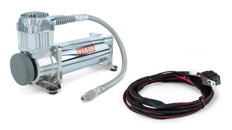 Kit de deuxième compresseur Air Lift (Compresseur Viair 444C Chrome et Faisceau pour deuxième compresseur)