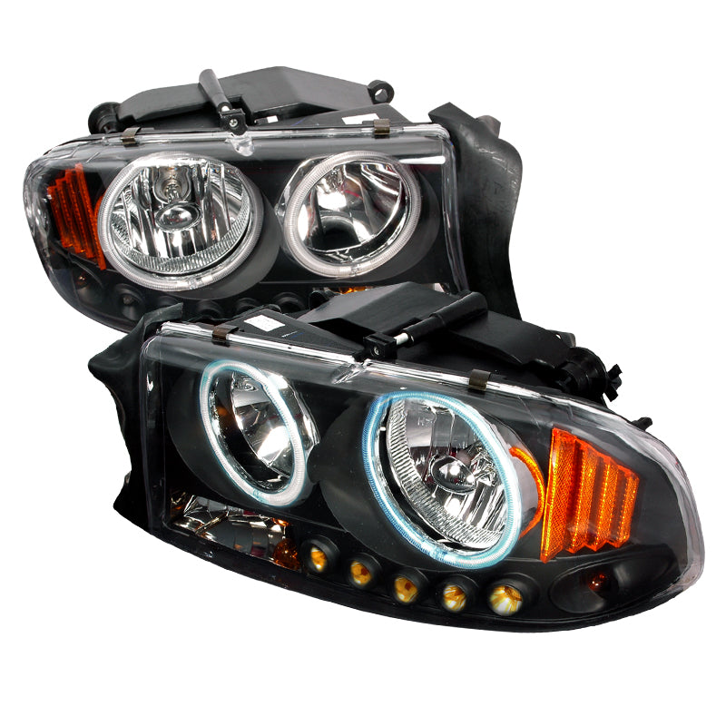 Spec-D 97-03 Dodge Durango Crystal Housing Headlights Black 4LH-DAK97HJM-KS