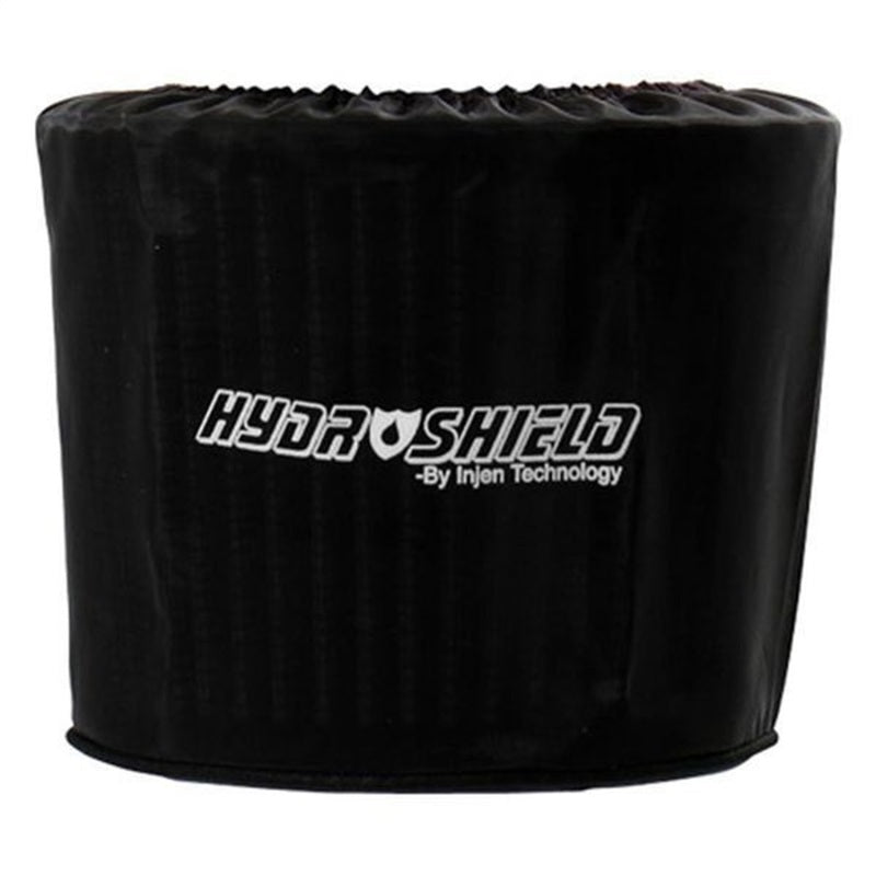 Préfiltre hydrofuge Injen noir compatible avec X-1046 Base 6-1/2 pouces / Hauteur 6 pouces / Dessus 5-1/4 pouces