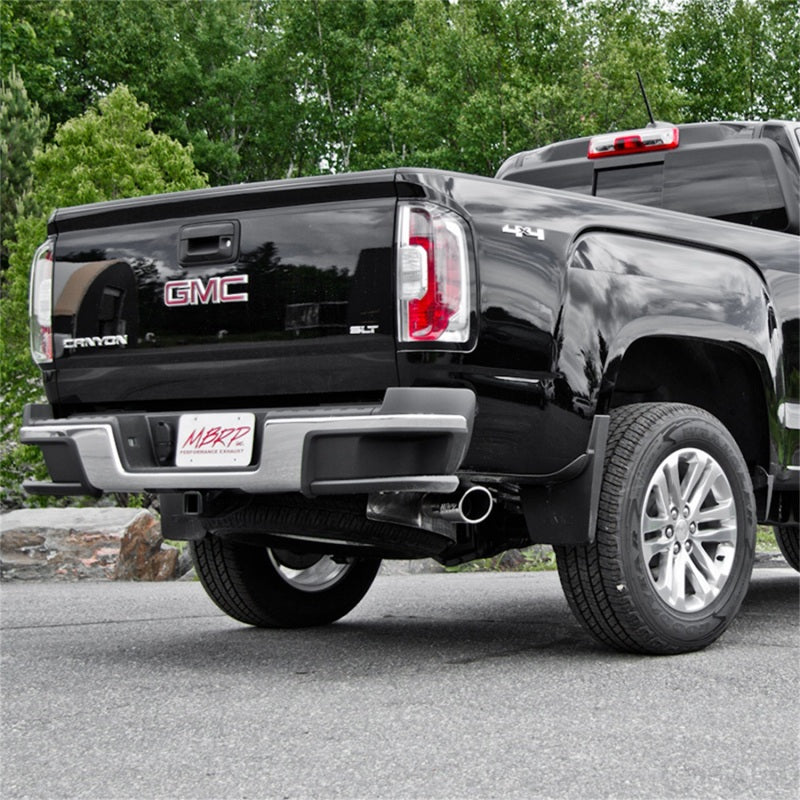 MBRP 17+ Chevrolet Colorado 2.5L/3.6L 3po Cat Back Sortie latérale unique avec pointe 4po - AL