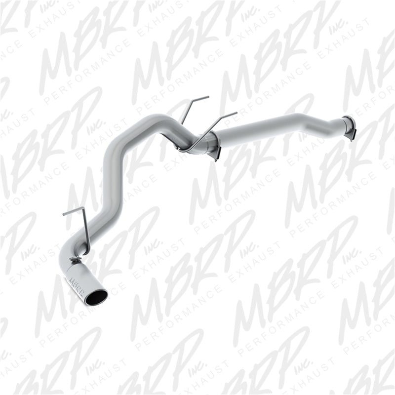 MBRP 2014 Dodge Ram 1500 3.0L EcoDiesel 3.5in Filtre Échappement arrière Sortie latérale unique Alun