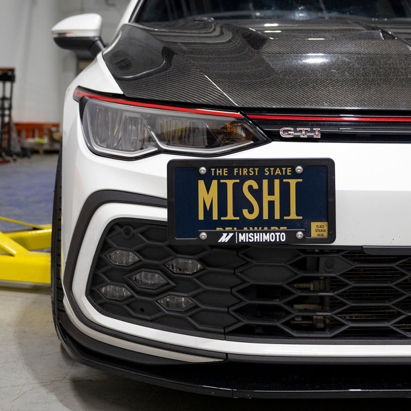Kit de repositionnement de plaque d'immatriculation Mishimoto pour Volkswagen GTI MK8 2022+