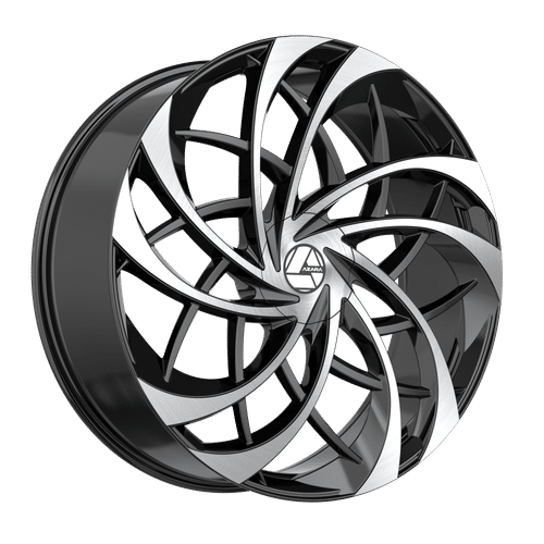 AZARA AZA-540BM Gloss Black Machined