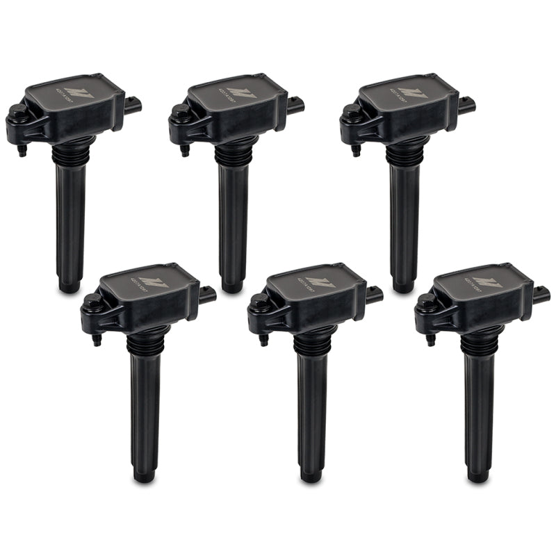 Jeu de bobines d'allumage six cylindres 3.6L Mishimoto pour Jeep Wrangler 12-18