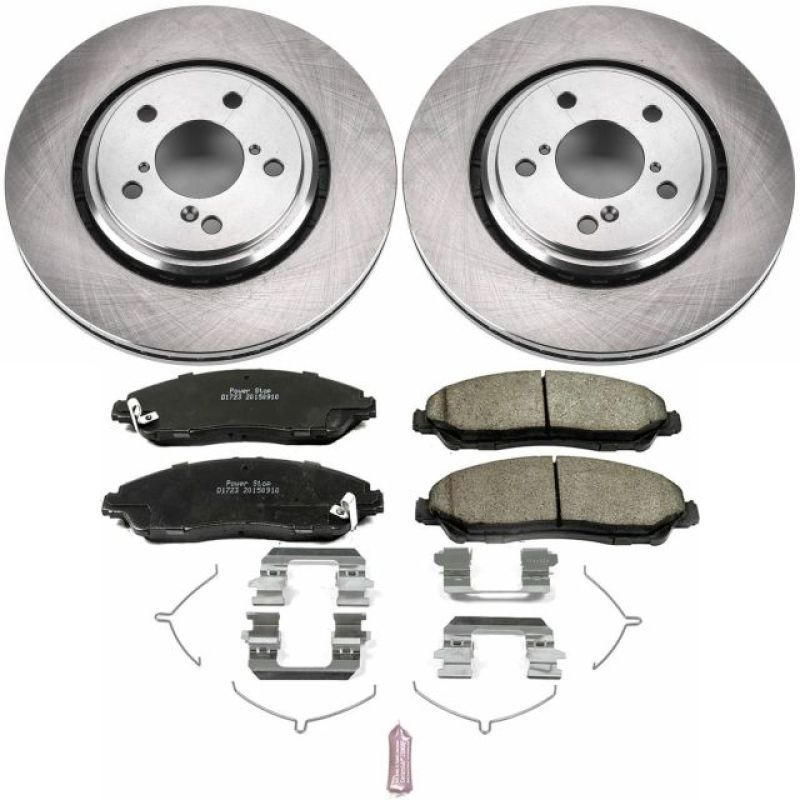 Kit de frein avant Autospecialty Power Stop 17-19 Acura MDX