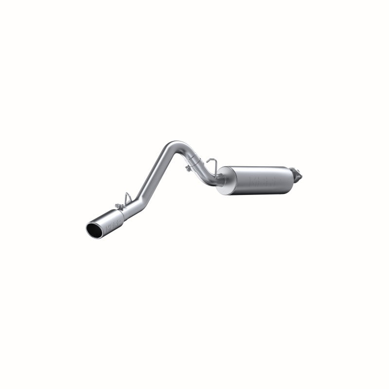 MBRP 2000-2006 Jeep Wrangler (JK) Inline-4 2.5L Inline-6 ​​4.0L Cat Back Single Side