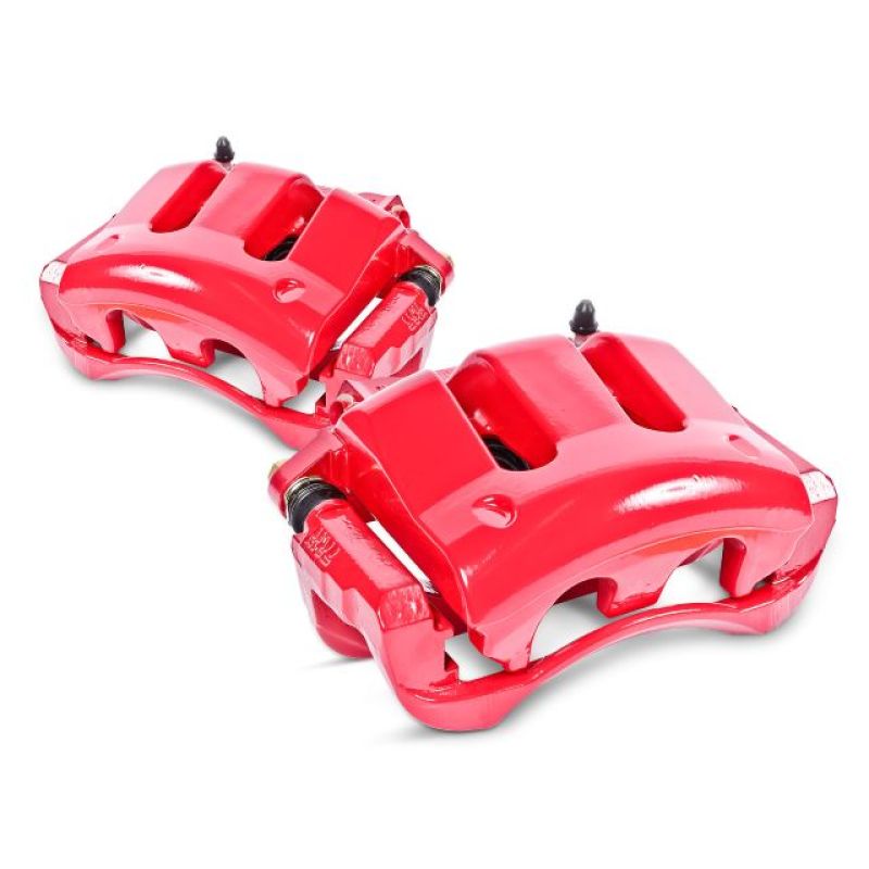 Étriers rouges arrière Power Stop pour Lexus IS300 01-05 sans supports - Paire