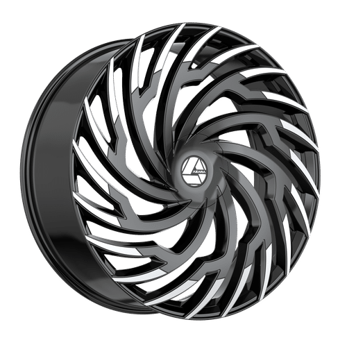 AZARA AZA-536BM Gloss Black Machined