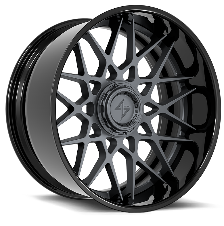 SENTALI BARREL FORGED XTREME BFX5 Gloss Black Lip / Gun Metal Centre