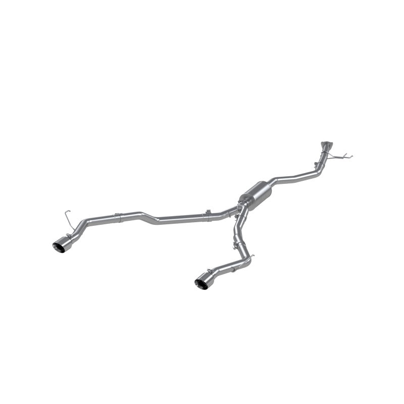 MBRP 21-22 Honda Ridgeline T304 Acier Inoxydable 2.5in Cat-Back - Double Sortie Arrière Split