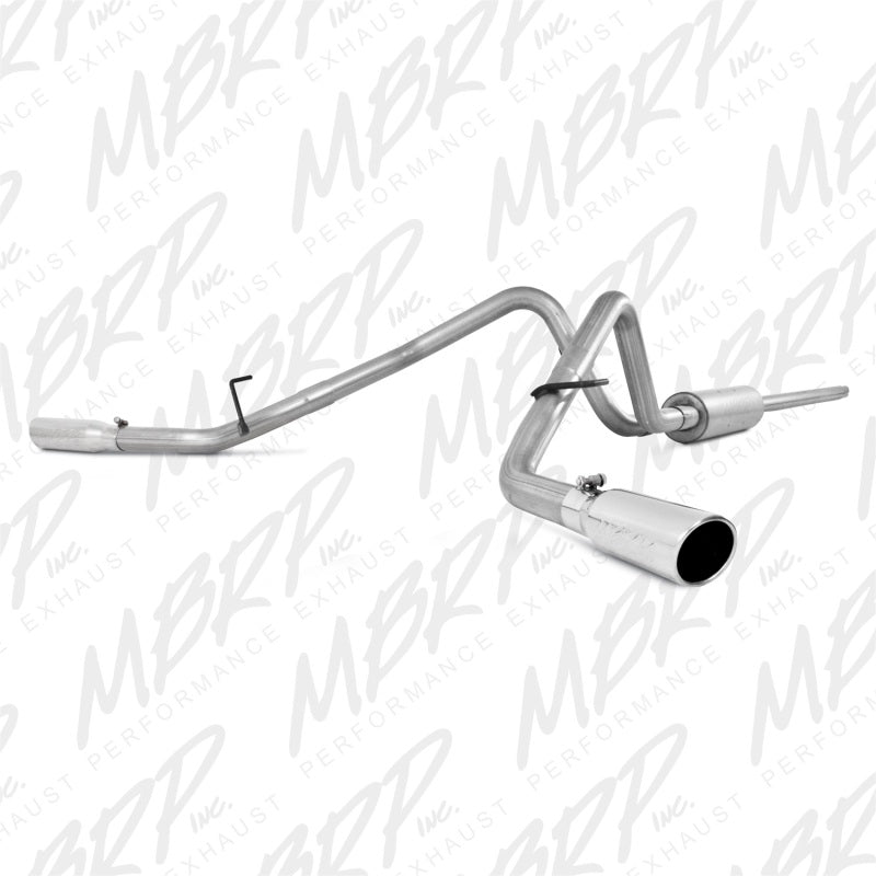 MBRP 2004-2008 Ford F150 4.6/5.4L EC/CC-SB Cat Back double côté fendu