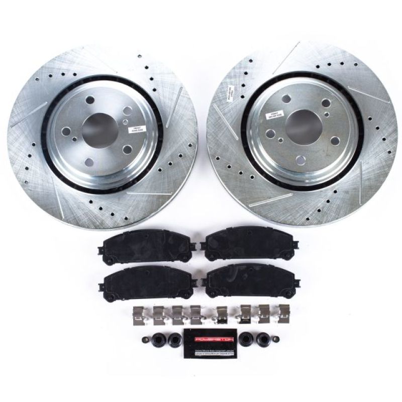 Power Stop 15-17 Lexus NX200t Kit de Frein Sport Avant Z23 Evolution