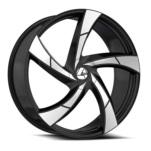 AZARA AZA-524 Gloss Black Machined