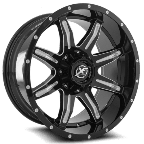 XF OFFROAD XF-215 Gloss Black Milled