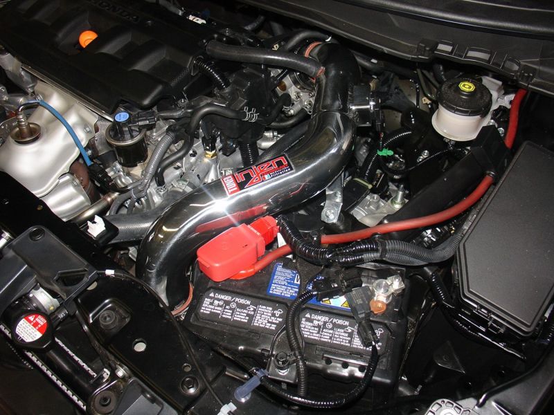 Admission d'air réglée Injen pour Honda Civic 12-13 polie avec technologie MR Tech/filtre sec en nanofibre Web