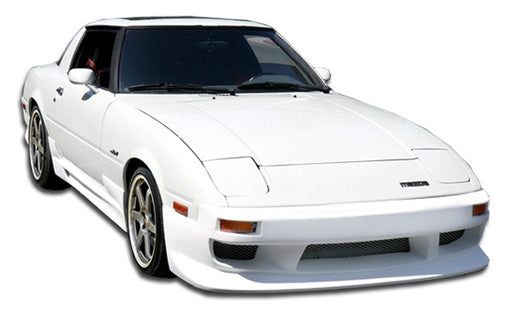 1979-1985 Mazda RX-7 Duraflex GP-1 Body Kit - 4 Piece - Includes GP-1 Front Bumper Cover ( 103638) GP-1 Side Skirts Rocker Panels (103639) GP-1 Rear Bumper Cover (103640)