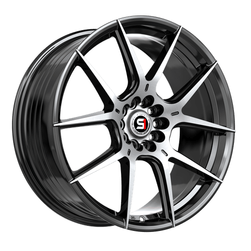 SPEC-1 RACING SP-71 Gloss Black Machined